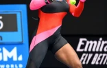 L'AmĂ©ricaine Serena Williams lors du 1er tour de l'Open d'Australie, le 8 fĂ©vrier 2021 Ă
Melbourne