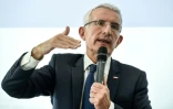 Le président de la SNCF, Guillaume Pepy, à Saint-Denis,le 28 février 2019