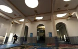 Photo de l'intérieur de la mosquée de Bayonne prise en mars 2015