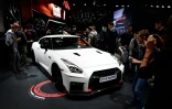 Une Nissan GT-R Nismo au Mondial de l'Automobile, le 1er octobre 2016 à Paris