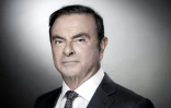 Le PDG de l'alliance Renault-Nissan-Mitsubishi Motors Carlos Ghosn, lors d'une séance photo au siège de Renault à Boulogne-Billancourt, le 12 septembre 2018