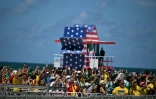 Une fan zone Ă Miami Beach, en Floride, le 11 juin 2026