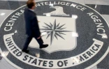Le logo de la CIA au siège de Langley, le 14 août 2008