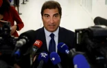 Le dirigeant des Républicains (LR), Christian Jacob, au siège du parti à Paris, le 19 octobre 2021