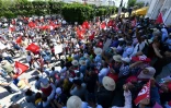 Manifestation à Tunis le 23 juillet 2022