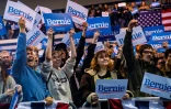 Des sympathisants de Bernie Sanders à Virgnia Beach, en Virigine, le 29 février 2020