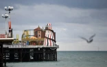 Le Pier de Brighton, le 6 décembre 2021 au Royaume-Uni