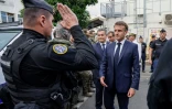 Emmanuel Macron et Gérald Darmanin à Noumea, le 23 mai 2024