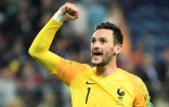 Hugo Lloris à la fin de la demi-finale contre la Belgique, le 10 juillet 2018 à Saint-Pétersbourg   