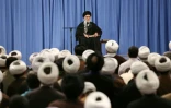 L'ayatollah Ali Khamenei à Téhéran, le 23 février 2020