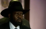 Le président sud-soudanais Salva Kiir, le 8 juillet 2016 à Juba