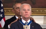 Barack Obama et Joe Biden à la Maison Blanche en janvier 2017