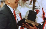 David Stern et Michael Jordan, le 21 mai 1996 à Chicago