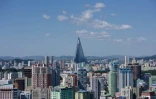Vue de Pyongyang, le 7 septembre 2018 en Corée du Nord
