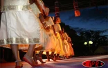 Les artistes de la Fondation Kalakshetra de Chennaï présenteront le spectacle  &quot;Choodamani Pradanam&quot; le samedi 24 et le dimanche 25 septembre 2005 au théâtre de Champ Fleuri à Saint-Denis (photo d'archives)
