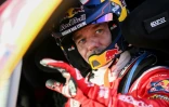 Sebastien Loeb dans sa voiture pour un essai à Djeddah, en Arabie Saoudite, le 31 décembre 2020