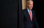 Joe Biden, candidat à la primaire démocrate, le 12 mars 2020 à Wilmington, dans le Delaware
