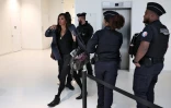 Karine Le Marchand au palais de justice de Paris le 26 mai 2025 pour le procès de Michèle dite "Mimi" Marchand