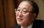 L'ambassadeur de Chine à l'ONU Zhang Jun, lors d'une réunion à la Maison Blanche à Washington le 5 décembre 2019