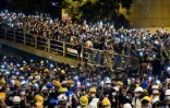 Manifestation pro-démocratie devant le siÚge de la police de Hong Kong, le 21 juin 2019
