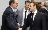Le président Emmanuel Macron et Jean Castex, désormais Premier ministre, le 9 janvier 2019 à Créteil