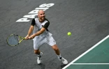 Le Français Adrian Mannarino, le 1er novembre au Masters 1000 de Paris