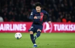 Le milieu de terrain du Paris SG Lee Kang-in lors du match de Ligue des champions contre Newcastle, le 28 novembre 2023 au Parc des Princes