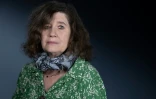 La Contrôleure générale des lieux de privation de liberté (CGLPL) Dominique Simonnot, lors d'une séance photo à Paris le 9 mai 2025