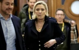 Marine Le Pen le 21 janvier 2026, au palais de justice de Paris