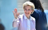 La présidente de la Commission européenne Ursula von der Leyen, à Barcelone le 6 mai 2022