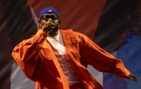 Le rappeur américain Kendrick Lamar lors d'un festival à New York, aux Etats-Unis, le 11 juin 2023