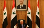 Le chef de la diplomatie syrienne Walid Mouallem, le 12 mars 2016 à Damas