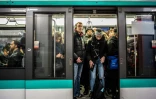 Le métro à Paris, le 10 janvier 2020