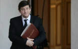 Le ministre de la Ville Patrick Kanner à la sortie du Conseil des ministres le 3 février 2016 à Paris