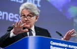 Le commissaire européen au Marché intérieur, Thierry Breton, à Bruxelles le 16 mars 2023