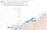 L'Ukraine revendique des opérations "réussies" sur la rive occupée du Dniepr