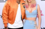 Nick Young et Iggy Azalea lors de la remise des Billboard Music Awards, le 17 mai 2015 à Las Vegas