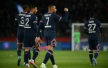 Kylian Mbappé, félicité par ses coéquipiers, a été le grand artisan du succès du PSG (5-1) contre Lorient au Parc des Princes, le 3 avril 2022 