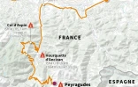 Carte du parcours de la 17e étape du Tour de France 2022, entre Saint-Gaudens et Peyragudes, le 20 juillet 2022