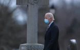 Joe Biden à l'église St Joseph on the Brandywine à Wilmington (Delaware), le 16 janvier 2021