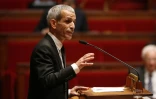 Le député socialiste Malek Boutih participe au débat sur l'état d'urgence à l'Assemblée le 17 novembre 2015