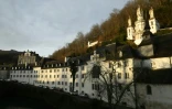 Le complexe scolaire catholique "Le beau rameau" à Lestelle-Betharram, le 21 février 2025 dans les Pyrénées-Atlantiques