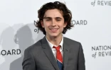L'acteur franco-américain Timothée Chalamet le 9 janvier 2018 à New York