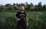Le photographe animalier amateur Eleftherios Zioutis à Grevena, dans le nord-ouest de la Grèce, le 21 juin 2026
