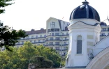 L'Hôtel Royal à Evian-les-Bains, le 4 septembre 2015 en Haute-Savoie