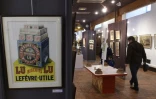 Musée de la fabrique de biscuits LU à Basse-Goulaine, près de Nantes, le 23 avril 2016