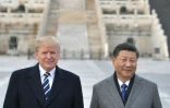 Les présidents Donald Trump et Xi Jinping à Pékin le 8 novembre 2017