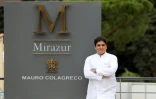 Le chef argentin Mauro Colagreco le 15 février 2018 à Menton