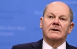 Le chancelier allemand Olaf Scholz, le 22 mars 2024 à Bruxelles