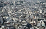 Des immeubles à Athènes, le 24 juin 2017